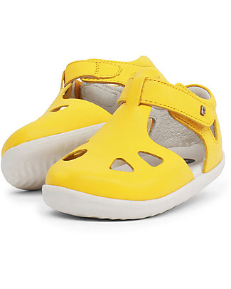 Bobux Step-Up Zap Sandal, Yellow - Ultra flexible, perfect for first steps! Shoes