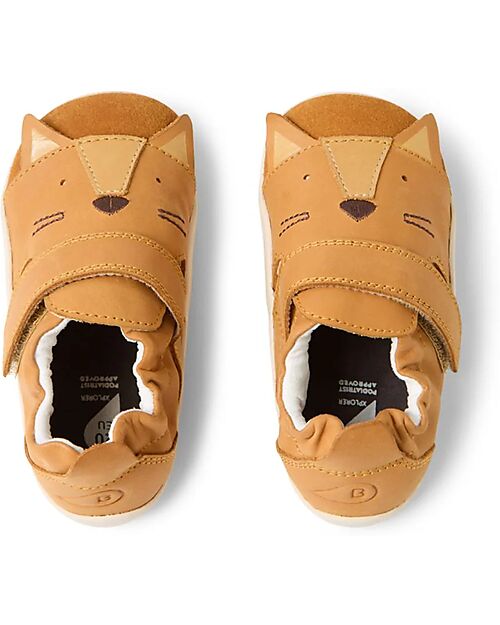 Bobux Xplorer Critters Shoes - Rummage - Pumpkin Spice - Leather - First steps Shoes