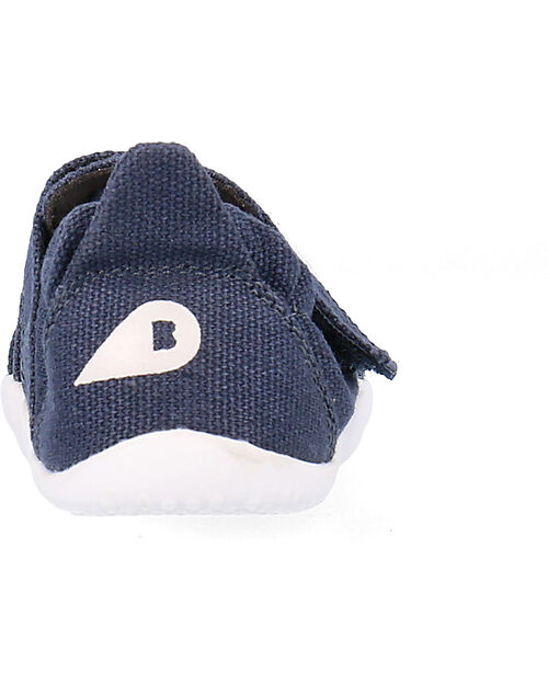 Bobux Xplorer Go Organic Shoes - Navy - Barefoot - Organic Cotton - First Steps Shoes