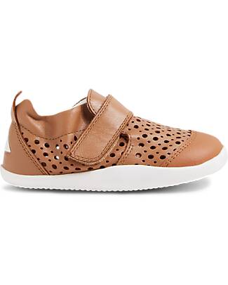 Bobux Xplorer Go Punch Shoes - High Breathability - Caramel - First Steps Shoes