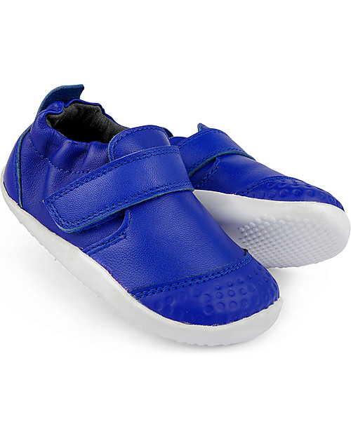 Bobux Xplorer Go Shoe - Blueberry - Leather and Super Flexible Sole Shoes