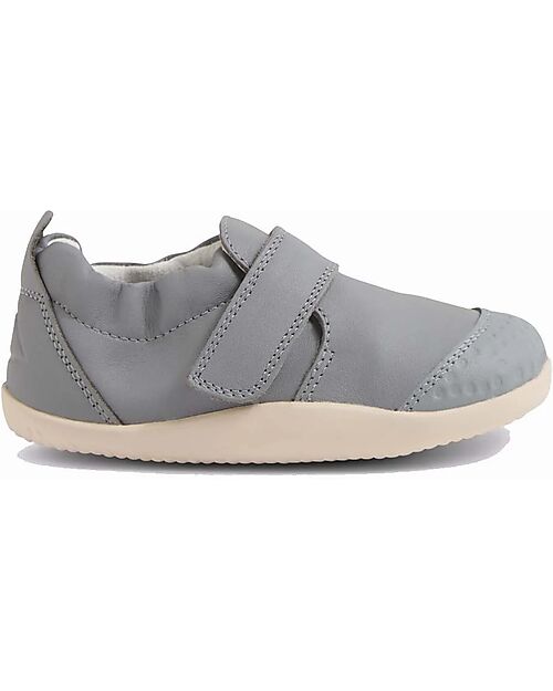 Bobux Xplorer Go Shoes - Ultimate Grey - Premium Leather - First steps Shoes