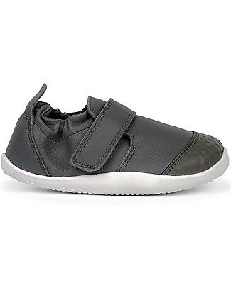 Bobux Xplorer Go - Smoke - Barefoot - Leather and Super Flexible Sole Shoes