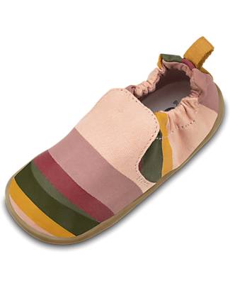 Bobux Xplorer Junior Shoe - Dusk Seaside - Organic Cotton - Perfect Slippers at Home or in Kindergarten! Slippers