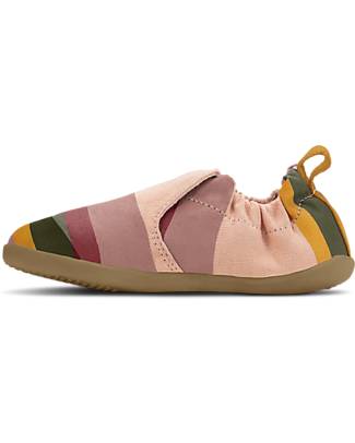 Bobux Xplorer Junior Shoe - Dusk Seaside - Organic Cotton - Perfect Slippers at Home or in Kindergarten! Slippers