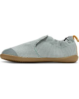 Bobux Xplorer Junior Shoe - Slate Pencil - Organic Cotton - Perfect Slippers at Home or in Kindergarten! Slippers