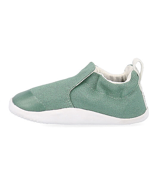 Bobux Xplorer Scamp Organic Shoes - Iceberg Green - Organic Cotton - First Steps Shoes