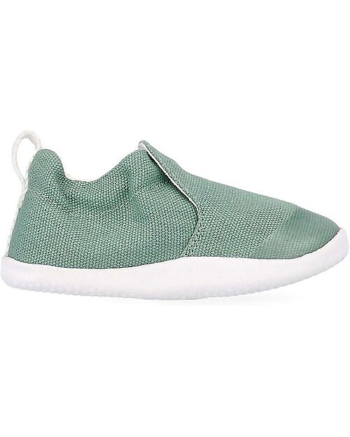 Bobux Xplorer Scamp Organic Shoes - Iceberg Green - Organic Cotton - First Steps Shoes