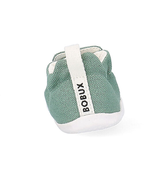 Bobux Xplorer Scamp Organic Shoes - Iceburg Green - Organic Cotton - First Steps Shoes