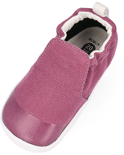 Bobux Xplorer Scamp Organic Shoes - Mauve Haze - Organic Cotton - First Steps Shoes