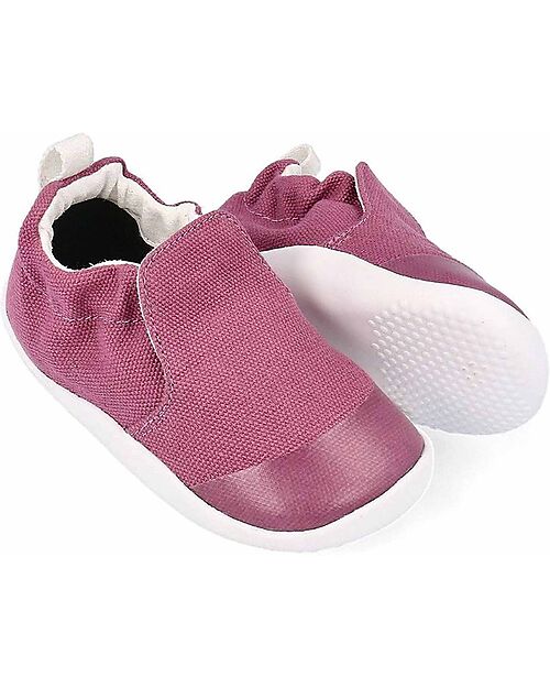 Bobux Xplorer Scamp Organic Shoes - Mauve Haze - Organic Cotton - First Steps Shoes