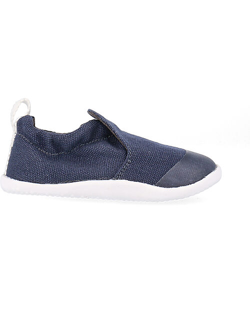 Bobux Xplorer Scamp Organic Shoes - Navy - Organic Cotton - First Steps Shoes