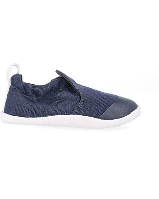 Bobux Xplorer Scamp Organic Shoes - Navy - Organic Cotton - First Steps Shoes