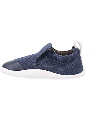 Bobux Xplorer Scamp Organic Shoes - Navy - Organic Cotton - First Steps Shoes