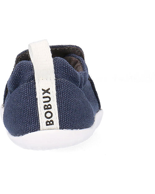 Bobux Xplorer Scamp Organic Shoes - Navy - Organic Cotton - First Steps Shoes