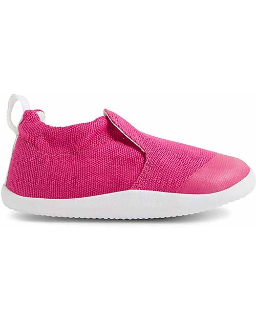 Bobux Xplorer Scamp Organic Shoes - Rose Violet - Organic Cotton - First Steps Shoes