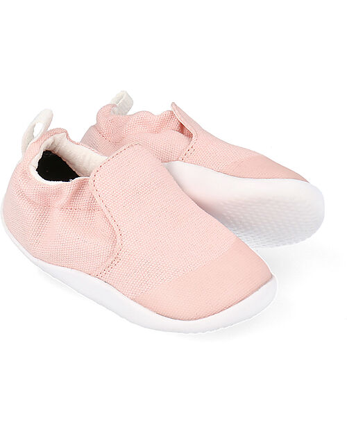 Bobux Xplorer Scamp Organic Shoes - Seashell - Organic Cotton - First Steps Shoes