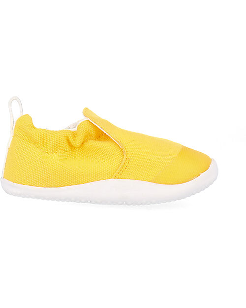 Bobux Xplorer Scamp Organic Shoes - Yellow - Organic Cotton - First Steps Shoes