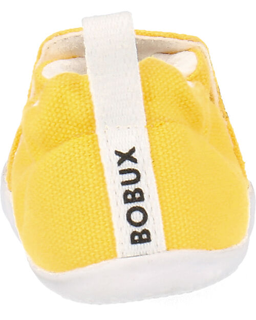 Bobux Xplorer Scamp Organic Shoes - Yellow - Organic Cotton - First Steps Shoes