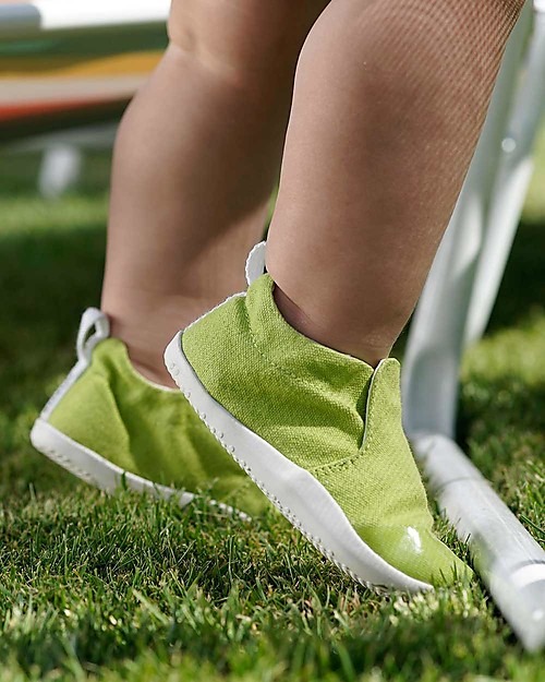 Bobux Xplorer Scamp Shoe - Lime - Lightweight + Breathable + Flexible! Shoes