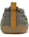 Bobux Xplorer Shoe - Olive Dalmation - Organic Cotton - Perfect Slippers at Home or in Kindergarten! Slippers