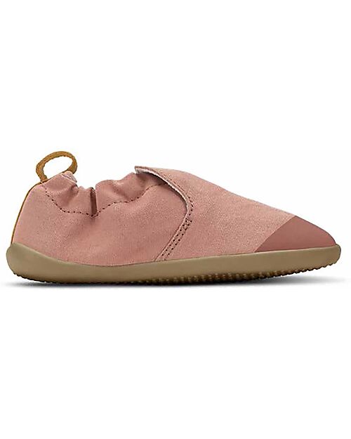 Bobux Xplorer Shoe - Rose - Organic Cotton - Perfect Slippers at Home or in Kindergarten! Slippers