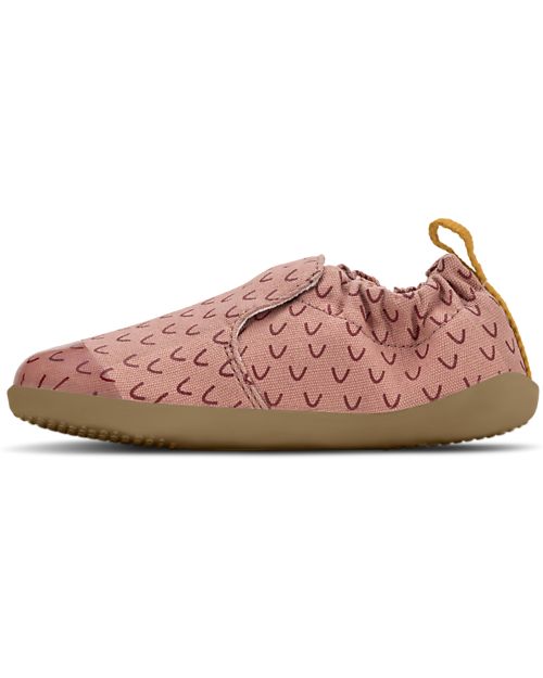Bobux Xplorer Shoe - Rose Wings - Organic Cotton - Perfect Slippers at Home or in Kindergarten! Slippers