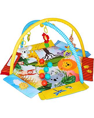 BoJungle 2 in 1 Sensory Gym and Ball Pool - Palenquo - Multiactivity Baby Gym
