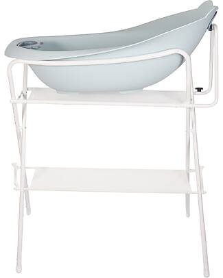 BoJungle Bear Bath Tub Stand - White - 4 Heights Baby Bath Tubs and Accessories