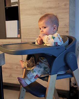 BoJungle Grow With Me High Chair - Shady Grey - Ultra Compact High Chairs