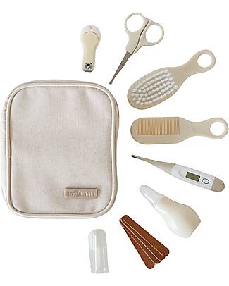 BoJungle Newborn Toiletry Kit - 8 pieces - Dune Kit Toilette Baby