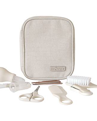 BoJungle Newborn Toiletry Kit - 8 pieces - Dune Kit Toilette Baby