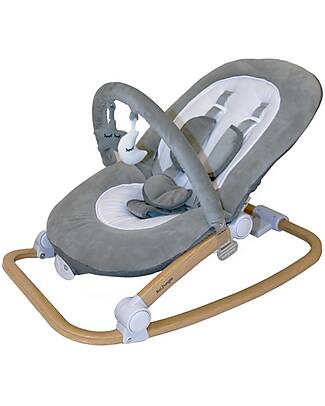BoJungle Rocker - Pure White - 0+ Bouncers