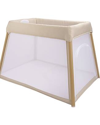 BoJungle Travel Cradle - Pure White - Adjustable Heights Cribs & Moses Baskets