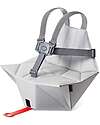 Bombol Pop-up Booster for Chairs - Pebble Gray - Comfortable and Practical Travel Feeding Chairs