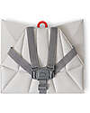 Bombol Pop-up Booster for Chairs - Pebble Gray - Comfortable and Practical Travel Feeding Chairs