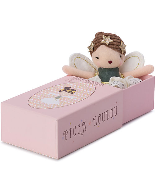 Bon Ton Toys Plush Fairy Mathilda with Giftbox - 4" - made with Recycled PET! Soft Toys