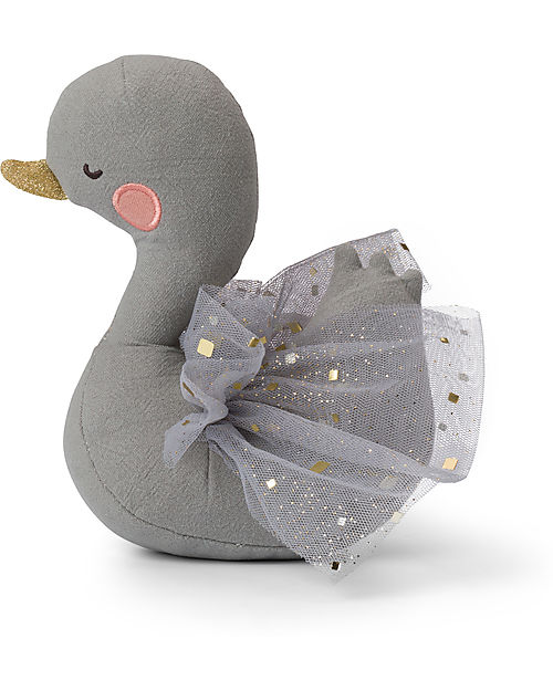 Bon Ton Toys Plush Goose Gretchen - Beige - 8" - Made with Recycled PET! Soft Toys