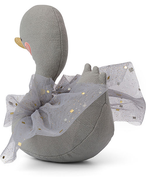 Bon Ton Toys Plush Goose Gretchen - Beige - 8" - Made with Recycled PET! Soft Toys