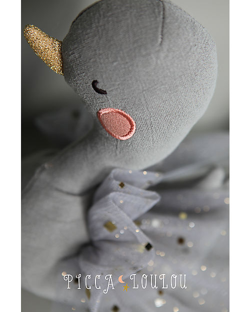 Bon Ton Toys Plush Goose Gretchen - Beige - 8" - Made with Recycled PET! Soft Toys