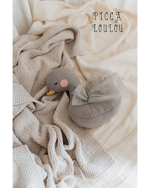 Bon Ton Toys Plush Goose Gretchen - Beige - 8" - Made with Recycled PET! Soft Toys