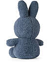 Bon Ton Toys Plush Miffy Sitting Teddy - Blue - 13" - 100% Recycled PET! Soft Toys