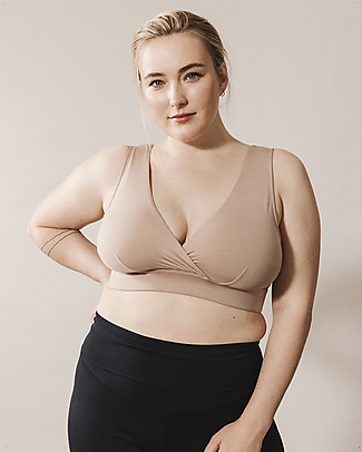 Boob 24/7 Extra Support Nursing Bra - Sand - Covering Back! Bras
