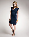 Boob Alicia, Maternity and Nursing Dress, Midnight Blue - 100% Organic Cotton Dresses_