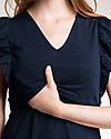 Boob Alicia, Maternity and Nursing Dress, Midnight Blue - 100% Organic Cotton Dresses_