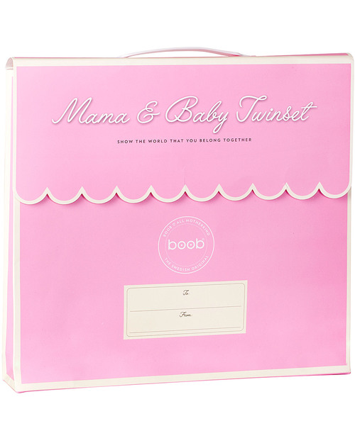 Boob Aloha Mama and Baby Twinset (Nursing top + body) - Organic (a fun gift for mum and baby!) T-shirts