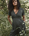 Boob Amelia Maternity and Nursing Jumpsuit - Deep Green - Organic Cotton Dresses_