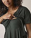Boob Amelia Maternity and Nursing Jumpsuit - Deep Green - Organic Cotton Dresses_