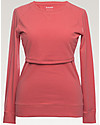 Boob B. Warmer Maternity and Nursing Sweatshirt, Faded Rose - Ultra-soft Fleece Lining! Sweatshirts