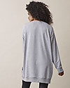 Boob BBF Maternity and Nursing Sweatshirt - Grey Melange - Eco-Friendly Sweatshirts